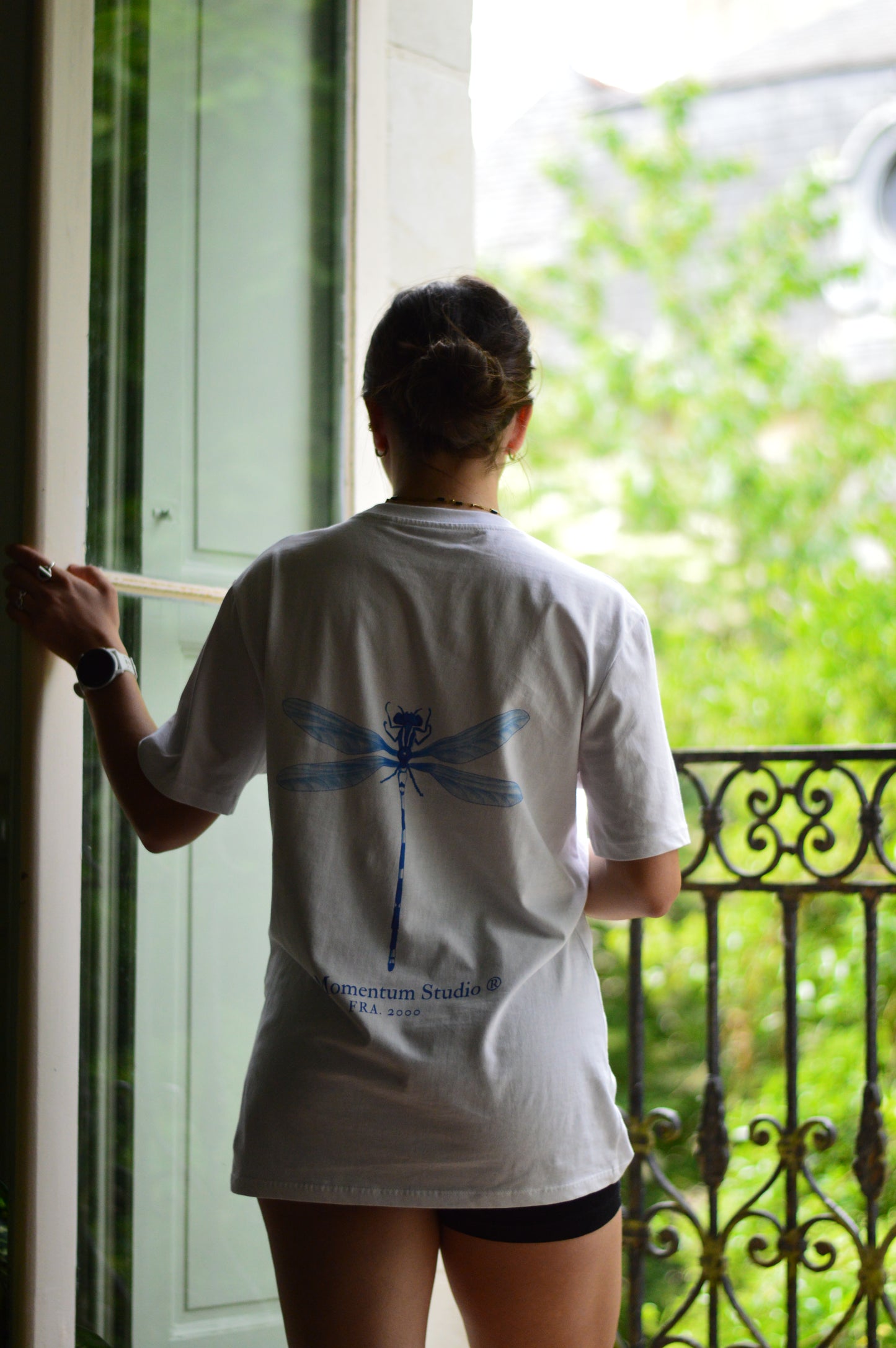 T-shirt Unisex White "Born to fly"